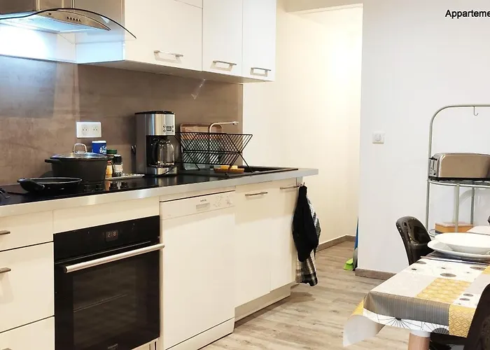 Lägenhet Confortable Appartement 4 Etoiles Avec Parking A Seulement 150M Des Thermes De Bains-Les-Bains